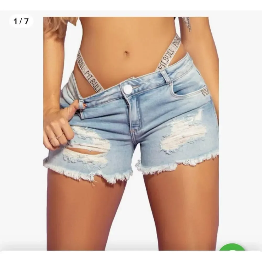 Pit Bull denim shorts size S